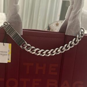 NWT Marc Jacobs Barcode Silver Chain